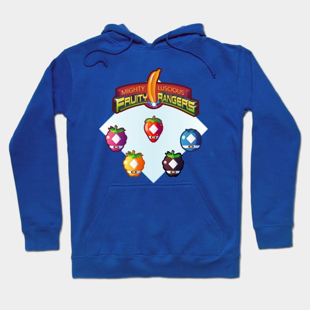 Fruity Rangers Hoodie by Dirgu